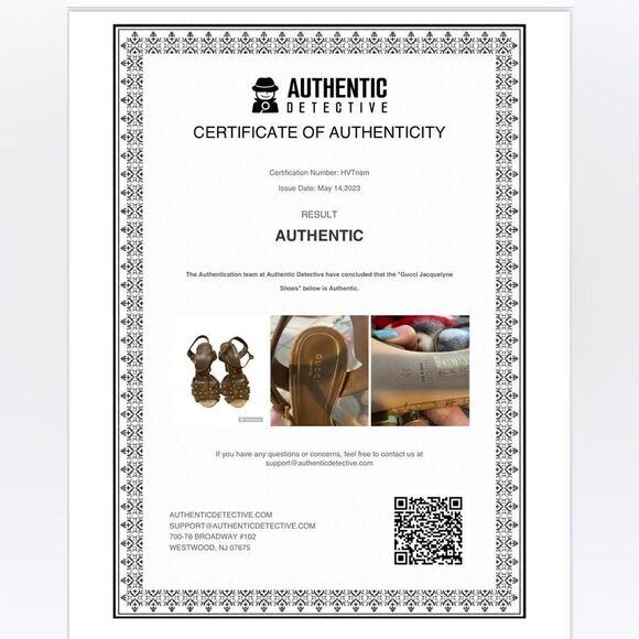 Gucci Women's Jacquelyne Studs Suede Platform Sandal - Picture 16 of 16